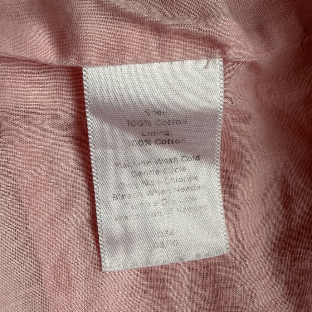 Talbots Light Pink Ruffle Blouse - Picture 6 of 6